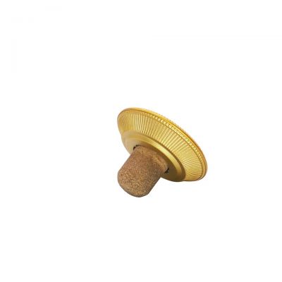 Manufacturer Wine Bottle Cap Heavy Bottle Cap Zamac Cap With Cork For Wine Brandy Tequila