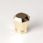 Gold crown luxury zamac perfume bottle cap from manufacturer