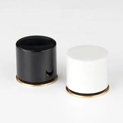 Metal round shape perfume bottle cap for crimp spray bottle from china