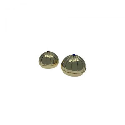 Fashion Luxury Hemispherical Metal Zinc Alloy Round Cap Perfume Bottle Cap