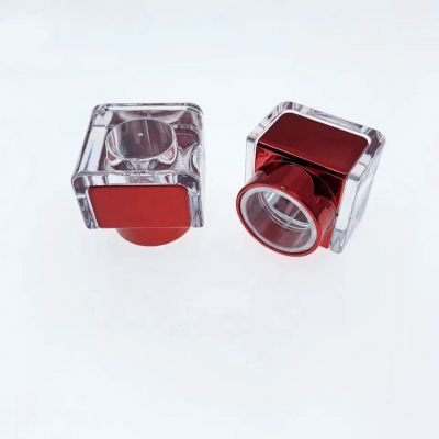 Custom packaging cosmetic luxury red perfume caps perfume bottle cap lids closures luxury bottle caps perfume packaging