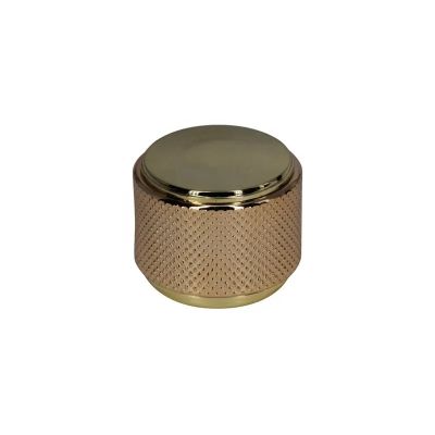 Fashion Luxury Shiny Gold Arabic Own Zinc Alloy Metal Cap Perfume Bottle Cap