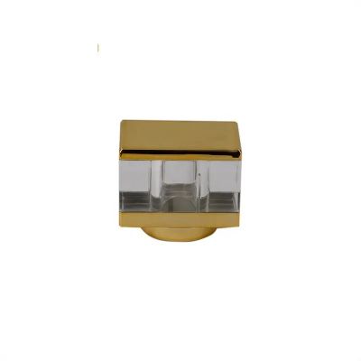 New Design Decorative Fea15Mm Crimp Pump Clear Acrylic Perfume Bottle Over Caps