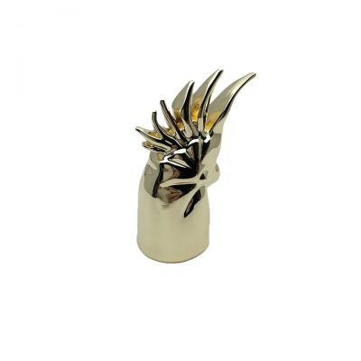 Zinc Alloy Parrot Metal Perfume Caps Perfume Zamac Cap For Glass Bottle