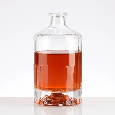 Free Sample Liquor Bottle 200 ml & 750ml Glass Liquor Bottle Corks Liquor Bottle Glass