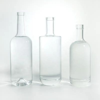 Factory Custom Whisky Bottle Shape storage glass fragrance Wine Beer glass bottle cosmetic bottle Cheap Glass xo whisky