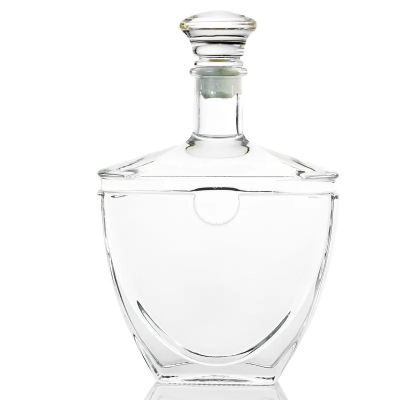 Premium Bespoke Vodka Spirit Glass Bottle Whiskey Tequila Can Be Customized With Cork