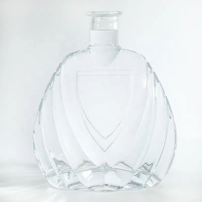 Extra White Flint 750ml Liquor Bottles Empty Vodka Glass Liquor Bottle