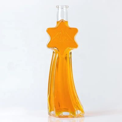 Customization Shape Empty Glass Bottle 500ml 700ml 750ml Olivia Oil Whisky Tequila Glass Bottle