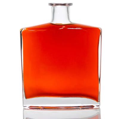 High Quality Fancy Liquor Glass Wine Bottles Gin Bottle Wholesale Spirit Gin Vodka Glass Bottles