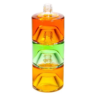 Empty 500ml Square Liquor Bottle Whiskey Brandy Rum Gin Vodka Glass Spirit Bottle for Distillery 750ml liquor glass bottle