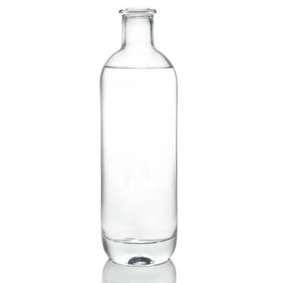 custom logo empty glass liquor bottle whiskey vodka gun 50 ml glass bottle bottle