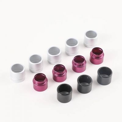 aluminium medium circle cosmetic packaging accessory