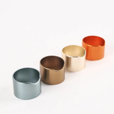24-410 double-wall aluminium oxidated aluminium circle round metal circle