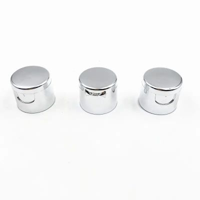 20/410 24/410 aluminum silver gold flip top cap for shampoo bottles