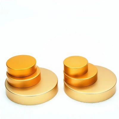 Eco-Friendly Anodized Aluminum Caps Airtight Metal Cap Aluminum HIGH CAP