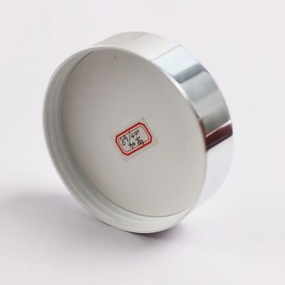 89/400 Gold Color Lid Matte Gold Aluminum Closure Aluminum Coating Cap With Aluminium Plating