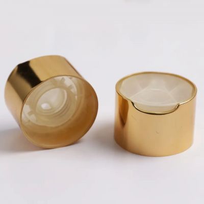 Fast Delivery Factory Price Gold Aluminum 20/410 24/410 Plastic Disc Top Cap