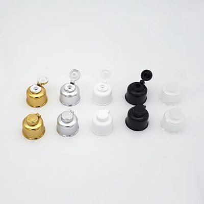 24/410 20/410 28/410 gold Silver plastic-aluminum cover plating Flip top cap cosmetic Bottle Caps