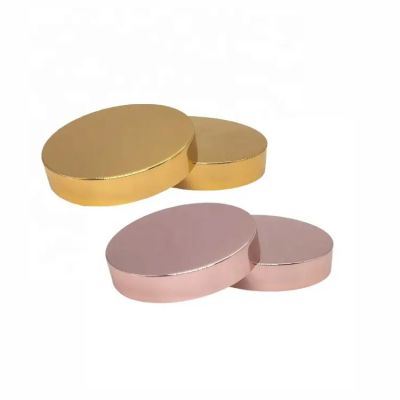 70/400 Gold Cap 70-400 70 400 rose gold aluminum Metal Gold Lid For Pet And Glass Jar