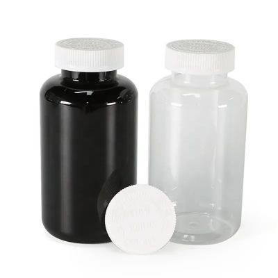 customized plastic PET bottles food grade dried lemon slice flower storage empty healthcare goods packaging