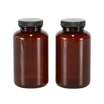 hot selling plastic capsule bottles vitamin pills tablets packaging bottle empty capsule supplement bottles