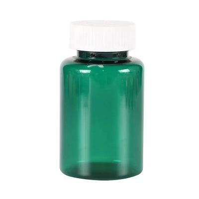 pet capsule bottles customized vitamin tablet pills containers healthcare packaging jars with childproof lid