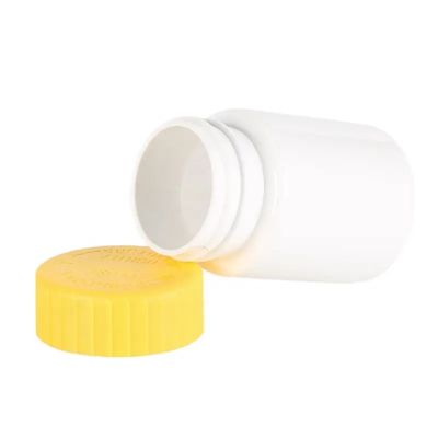 personalized healthcare pet plastic bottles capsules tablets vitamin container with childproof cap pills calcium jar