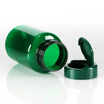 High-end Health Product Sub-bottle Capsule Bottle,Plastic Empty Custom Green Blue Capsule Bottles