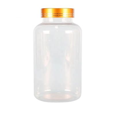 Satisfied capacity plastic pet capsule bottles vitamin healthcare supplement containers calcium tablet bottles with screw cap