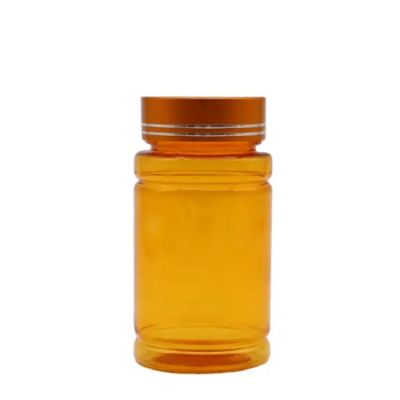 100ml reasonable price orange cylinder for plastic capsule bottle vitamin container packaging with screw cap