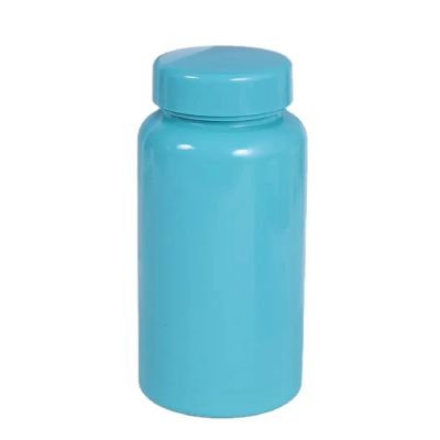 100ml 150ml 200ml Pet Plastic Capsules Pills Vitamin Bottle Custom Empty Plastic Pill Bottles With Screw Cap