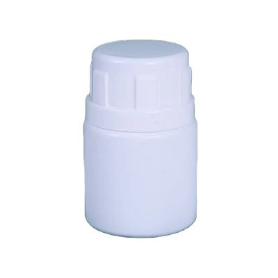 White Custom 30 50 100 150 200 250 300 Pill Bottles Capsule Bottle Pet Plastic Screen Printing Hdpe Bottle With Screw Cap