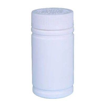 Wholesale Custom 150ml 200ml Pet Plastic White Pill Bottle Vitamin Capsule Supplement Packaging With CR Screw Cap