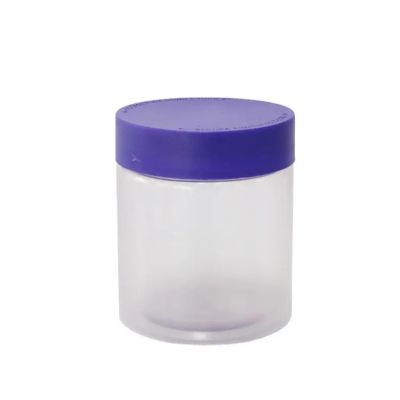 Hot selling wide mouth plastic bottle capsule vitamin pills container with screw cap custom tablet storage for healthcare