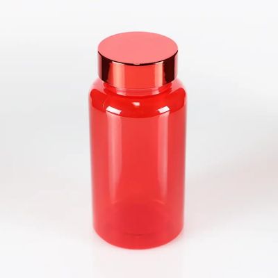 New PET150ml plastic bottle health care products transparent cover Vitamin E bottle food grade candy bottle wholesale