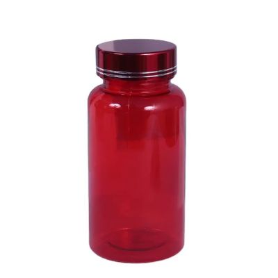 100cc 100ml 150ml 200ml Plastic Pill Bottles Pet Plastic Capsule Sealed Bottle With Aluminium Cap
