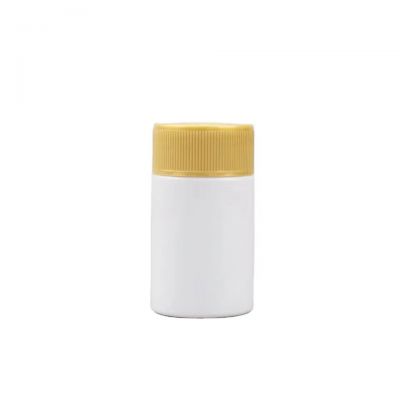 Empty Round White Hdpe Capsules Tablets Bottle 40ml 100ml 150ml 200ml Plastic Supplements Pills Bottles