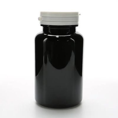 All Kinds Of Food Grade 100ml/120ml/150ml/200ml Pet Big Capsules Pill Bottle Plastic Vitamin Bottle With Flip Lid