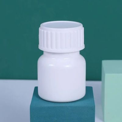 Pill Bottles Capsule Bottle White Custom 100 150 200 250 300 400ml Pet Plastic Screen Printing Hdpe Bottle