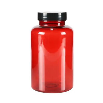 Screen Printing Empty 75cc 80cc 100cc 150cc 175cc Medicine Bottle Recycled Pet Soft Touch Matte Plastic Pill Bottle With Crccap