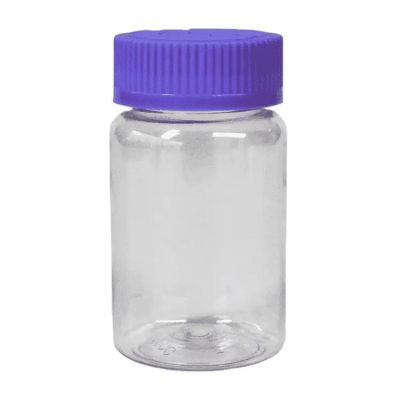 15ml 20ml 30ml 50ml Custom Pet Transparent Clear Pills Premium Medicine Plastic Capsule Bottle With Screw Cap