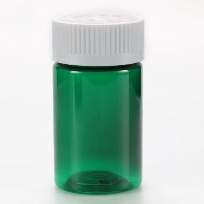 15ml 20ml 30ml 40ml 50ml 60ml 70ml 80ml 100ml 200ml Round Transparent Pet Bottle Capsule Pill Candy Empty Plastic Pet Bottle