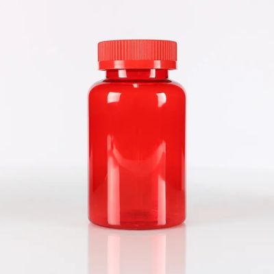 Pills Bottles Pe Empty Plastic Vitamin Capsule Supplement Pills Packaging Bottles