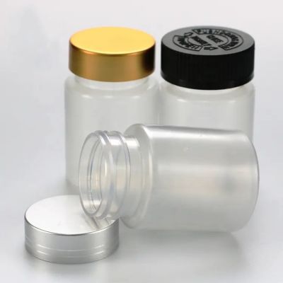 PET plastic capsule bottle pill Vitamin C bottle frosted PET bottle