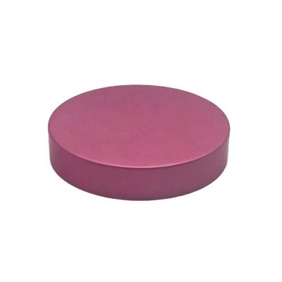 89/400 Matte Red Aluminum Plastic Lid