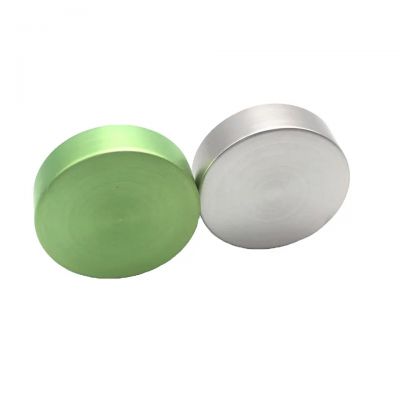 53mm Silver Brushed Aluminium Screw Cap With pe Liner