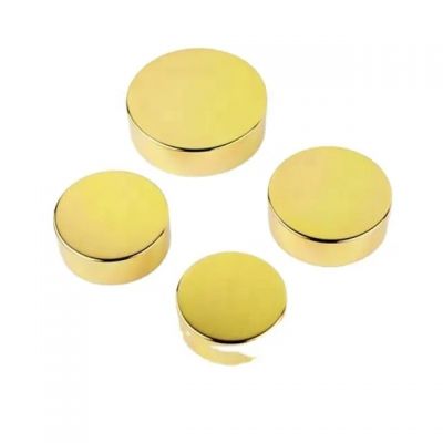 38-400 45-400 53-400 58-400 89-400 Caps Smooth Silver Gold Metal Lid With Liners