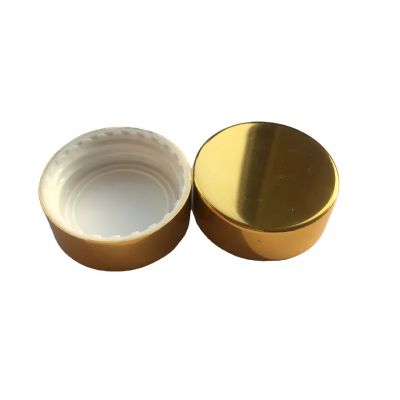 custom standard easy open aluminium screw jar cap metal screw caps of glass bottle or plastic bottle