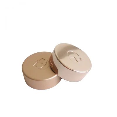 cosmetic jars with aluminum lids